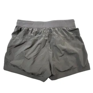 Z by Zella Women's Gray‎ Satin Sweat Shorts Size M Casual thumbnail 2