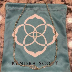 Kendra Scott Adjustable Gold Necklace thumbnail 1