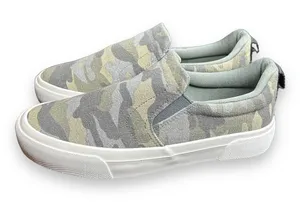 Jenn Ardor Camo Sneakers Women Size 7.5 Fashion Slip On Casual Memory‎ Foam New thumbnail 1