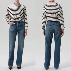 Citizens Of Humanity Baretta Relaxed Straight Denim Jeans Blue Size 26 thumbnail 2