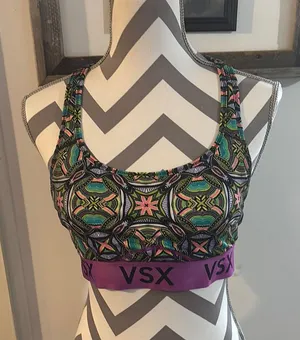 VSX Pink and Purple Sports Bra Intimates & Sleepwear thumbnail 1