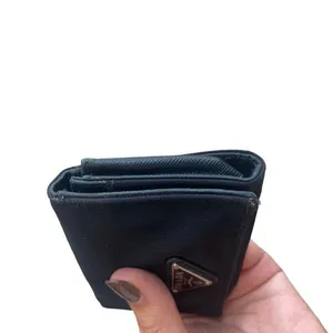 Prada Women’s Nylon‎ Tessuto Mini Wallet Black Iconic Y2K Multi-compartment thumbnail 6