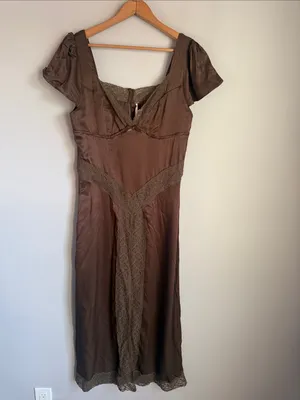 NEW Free People Pink Skies Midi Dress thumbnail 2