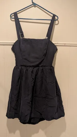 Frankly Black Mini Dress Size XL thumbnail 1