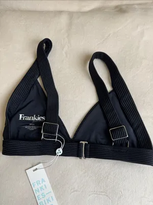 Frankies Bikinis Georgia Bikini Top Black Size S thumbnail 3