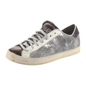 P448 John Cola Sneakers – Silver & Plum Glitter (EU 37 / US 7) thumbnail 2
