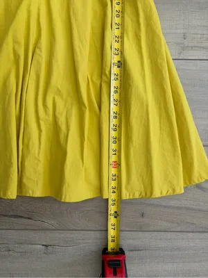 Cleobella Lennon Tie Strap Sleeveless Corset Cotton Mini Dress Golden Yellow S thumbnail 10