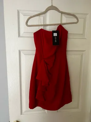 Red DO+BE Dress thumbnail 2