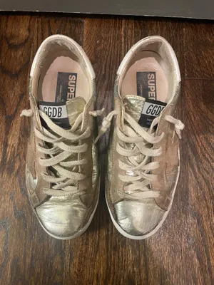 Golden Goose Metallic Low-Top Sneakers thumbnail 2
