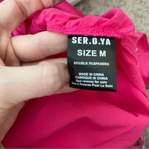 Ser.o.ya Celino Maxi Dress‎ in Fuschia Purple Size Medium thumbnail 7