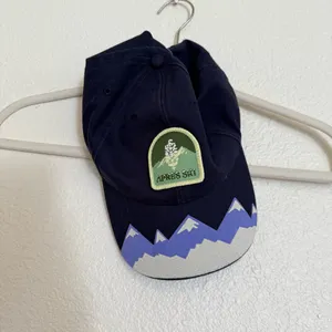 Free people movement AMERICAN NEEDLE Apres Ski Baseball Cap - Navy thumbnail 4