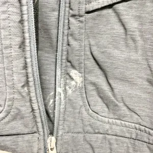 Free Country Jacket Women Sz XL Gray Collared Faux Fur Full‎ Zip Belted Pockets thumbnail 7