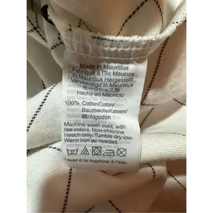 Madewell Flannel Tie-Neck Shirt in Windowpane‎ sz S thumbnail 10