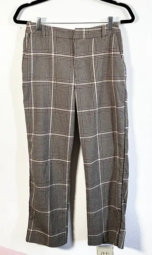 Vintage Abercrombie & Fitch Plaid Pants Sz Small Preppy Academia‎ thumbnail 1