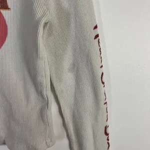 Daydreamer Nirvana In Utero Thermal Long Sleeve Crop Top Cream Grunge‎ 90's Band thumbnail 8