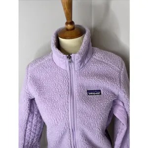 Womens Patagonia‎ Synchilla Retro Fleece Purple Lilac Small thumbnail 6