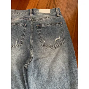 Pistola High Rise Straight Leg Distressed Jeans Light Wash Size 25 thumbnail 4