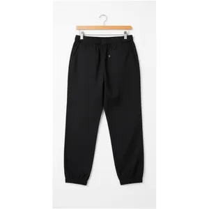 Levi's Womens Essential Joggers Size L Black Meteorite Mid Rise Tapered Stretch thumbnail 8