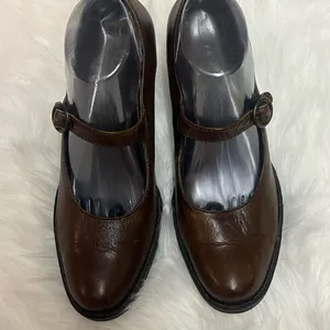Hand Crafted Born Mary Jane Heeled Shoe Brown Genuine leather Size 9.5 Bin11 thumbnail 8