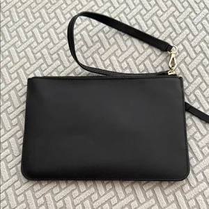 Kate Spade Tinie Laurel Way Black Leather Wristlet Wallet thumbnail 4