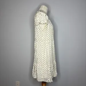 Old Navy- Cream & Black Polka Dot Dress thumbnail 2