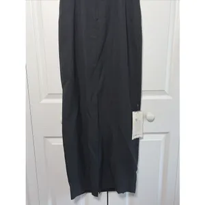 The Bon Marche Vintage 90s Sheath‎ Gown Womens Size 6 Black Crepe Formal Maxi thumbnail 4