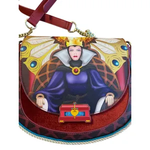 Loungefly Disney Evil Queen Mirror Magic Crossbody‎ Bag thumbnail 6