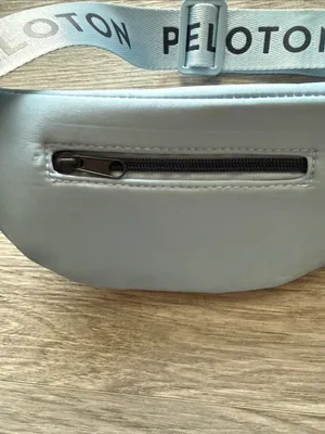 Peloton Pale Blue Belt Bag with Branded Strap thumbnail 3