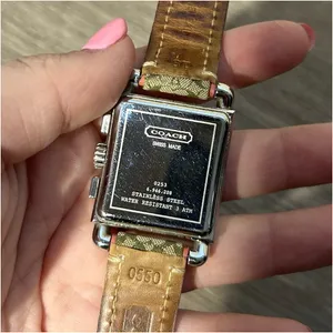 Coach Vintage  Watch with Leather Strap thumbnail 4