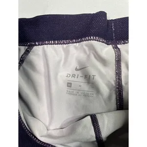 Nike Pro Dri-FIT Purple Tie-Dye Athletic Training‎ Shorts M thumbnail 2