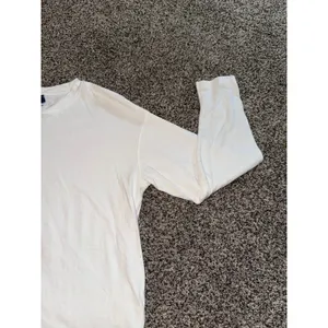 Old Navy Women's White Vintage Tee Long Sleeve Tee Size Small thumbnail 3