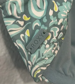 Roxy Seaside Tropics Underwire Smock Bra Bikini Top || Size: Medium thumbnail 5