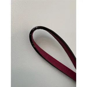 Coach Signature Stripe Wristlet Khaki Jacquard with Raspberry Pink Leather Trim thumbnail 3