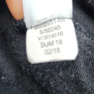Athleta -458 Cutout Neck Sweatshirt‎ Black Style 352951 Small thumbnail 8