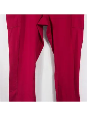 Yogalicious Red Pocket Leggings Size M thumbnail 3