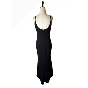 Lulus Infinite Glory‎ Maxi Dress Women Small Black V Neck Mermaid Formal Gown thumbnail 3