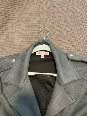 Philosophy Women’s sage Suede jacket thumbnail 2