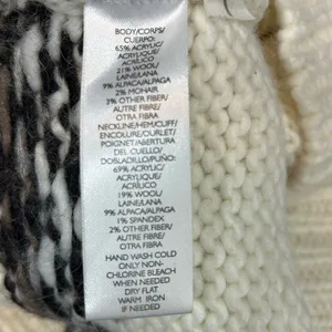 LOFT Ann Taylor Jeweled Wool Alpaca Mohair Mock Neck Sweater Medium thumbnail 14