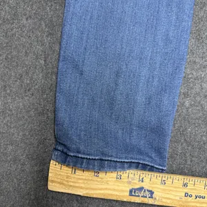 Democracy Jeans Women 8 Blue Denim Cotton Blend Stretch Ab Technology Skinny Leg thumbnail 5