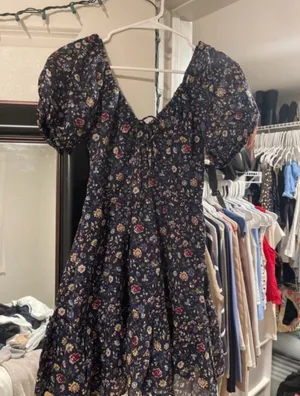 Abercrombie Mini Dress Floral thumbnail 1