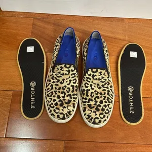 ROTHYS Women Slip On Shoes‎ In Camo Leopard print Size 8 thumbnail 6