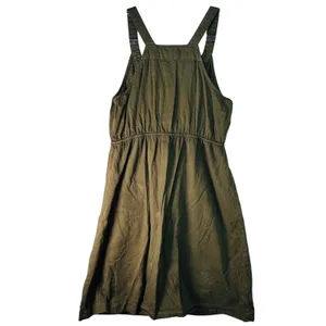 Fei Anthropologie Olive Dress Womens 4 Button Front Pockets Casual USA Pinafore‎ thumbnail 2
