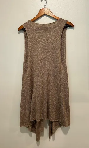 NWT crochet cardigan (M) Brown Size M thumbnail 9
