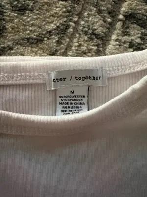 Better together top White Size M thumbnail 2