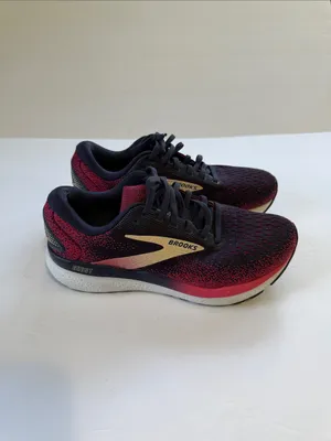 Brooks Women’s Ghost Running Shoes - Black & Red thumbnail 2