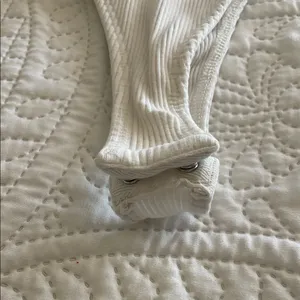 Windsor White Ribbed Bodysuit thumbnail 3