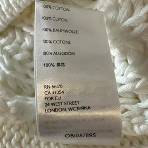 Free People Chunky Knit Sweetheart Mock Neck Sweater in Ivory White Large NWT thumbnail 14