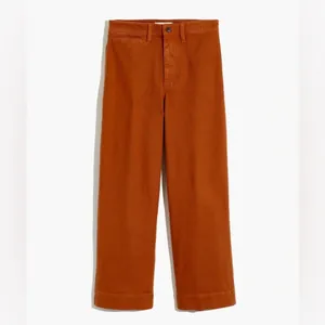 Madewell Slim Emmett Wide-Leg Crop Pants 26 thumbnail 4