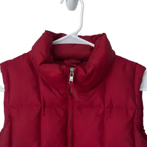 GAP Red Down Puffer Vest‎ Women's Size Medium VINTAGE Y2K thumbnail 4