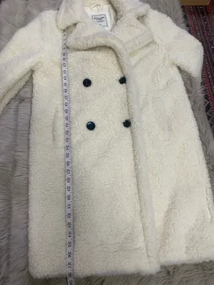Abercrombie & Fitch Faux Fur Teddy Cozy Coat Medium thumbnail 7